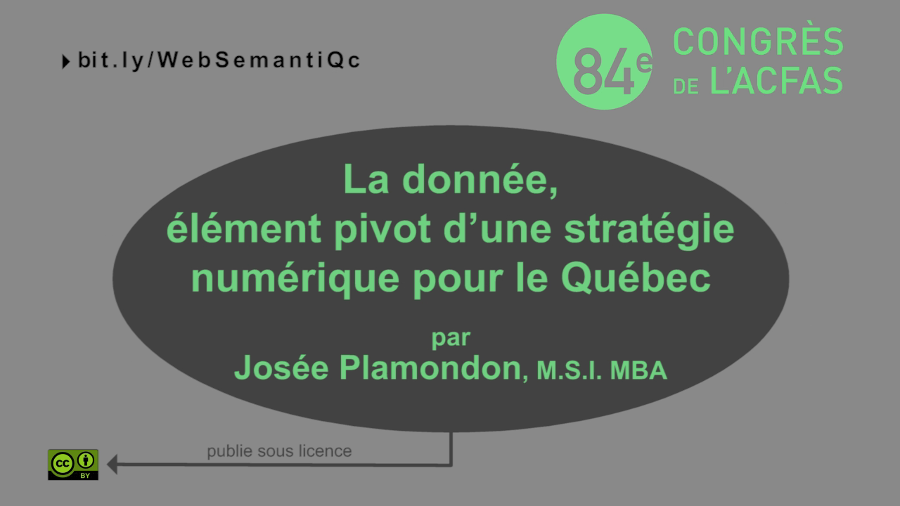 La donnée, élément pivot d’une stratégie numérique pour le Québec